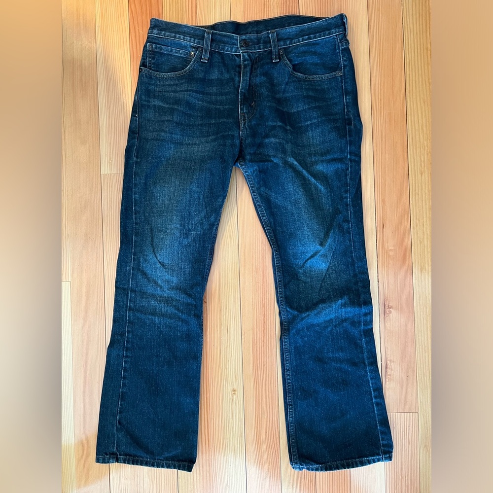 Mens Levi’s 527 Bootcut Jeans 34X30